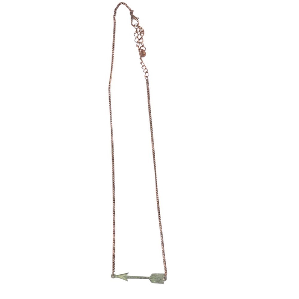 Arrow Pendant Charm Necklace